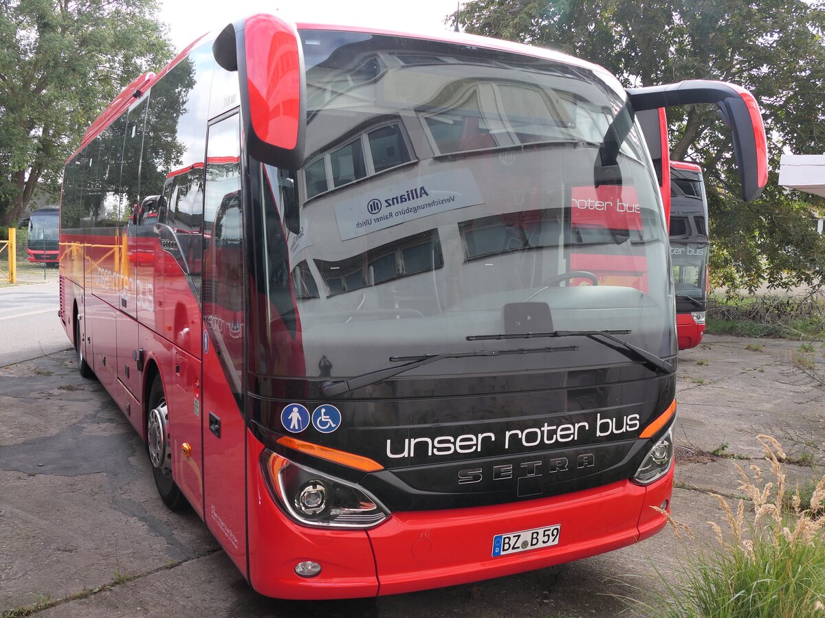 Setra 515 MD Business von URB aus Deutschland in Ueckermünde.