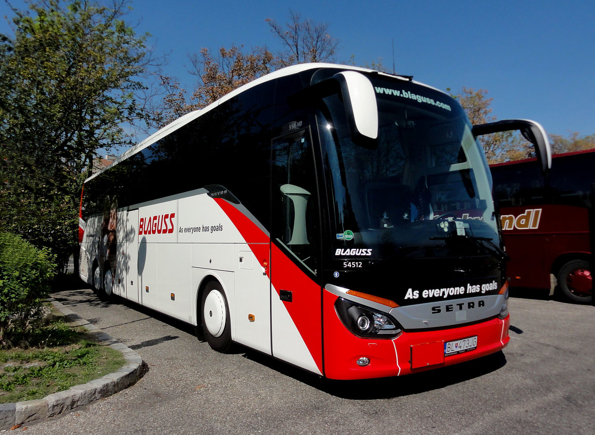 Setra 516 HD von Blaguss.sk in Krems.