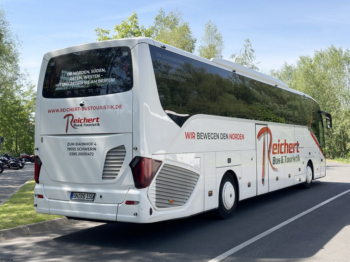 Setra 516 HD von Reichert Bus & Touristik aus Deutschland in Plau am See.