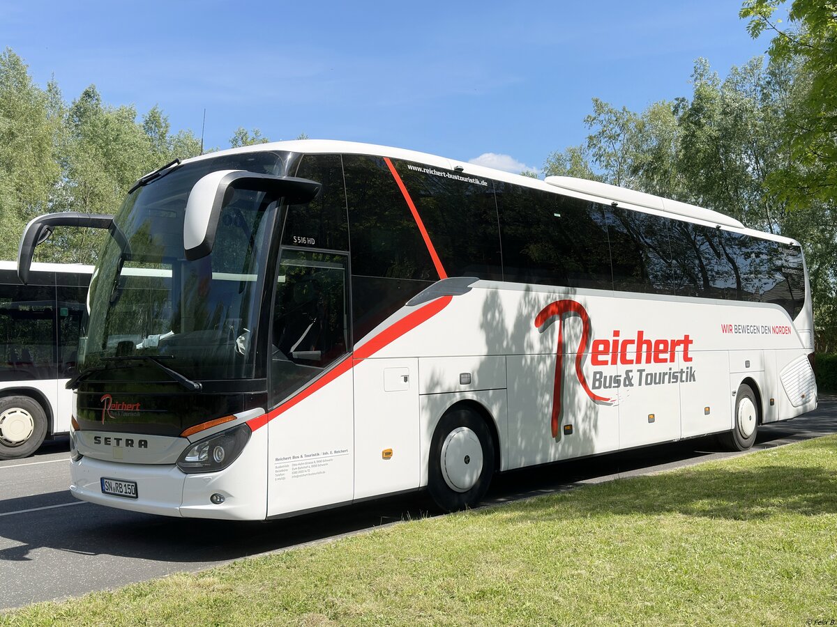 Setra 516 HD von Reichert Bus & Touristik aus Deutschland in Plau am See.