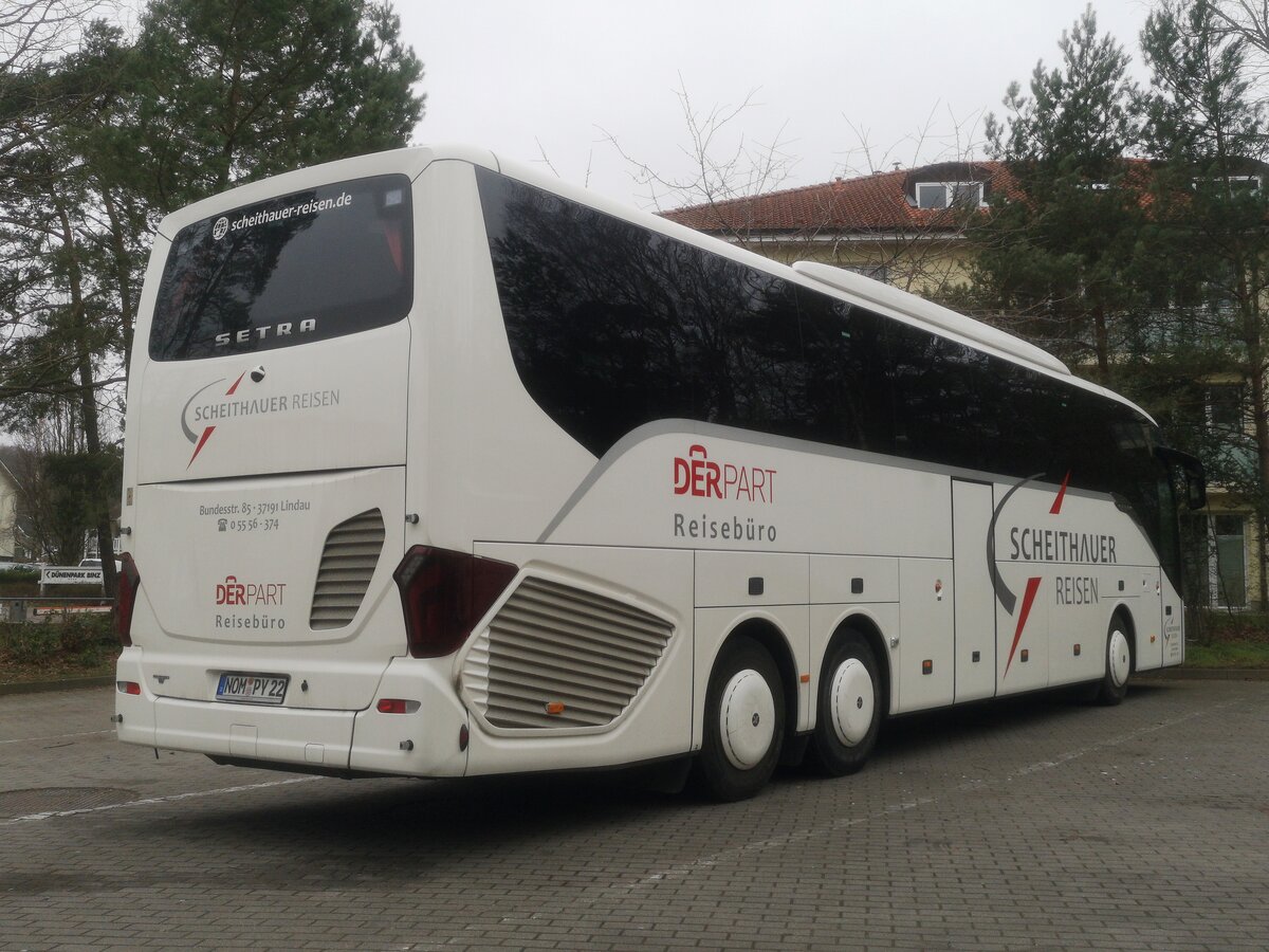 Setra 516 HD von Scheithauer aus Deutschland in Binz.