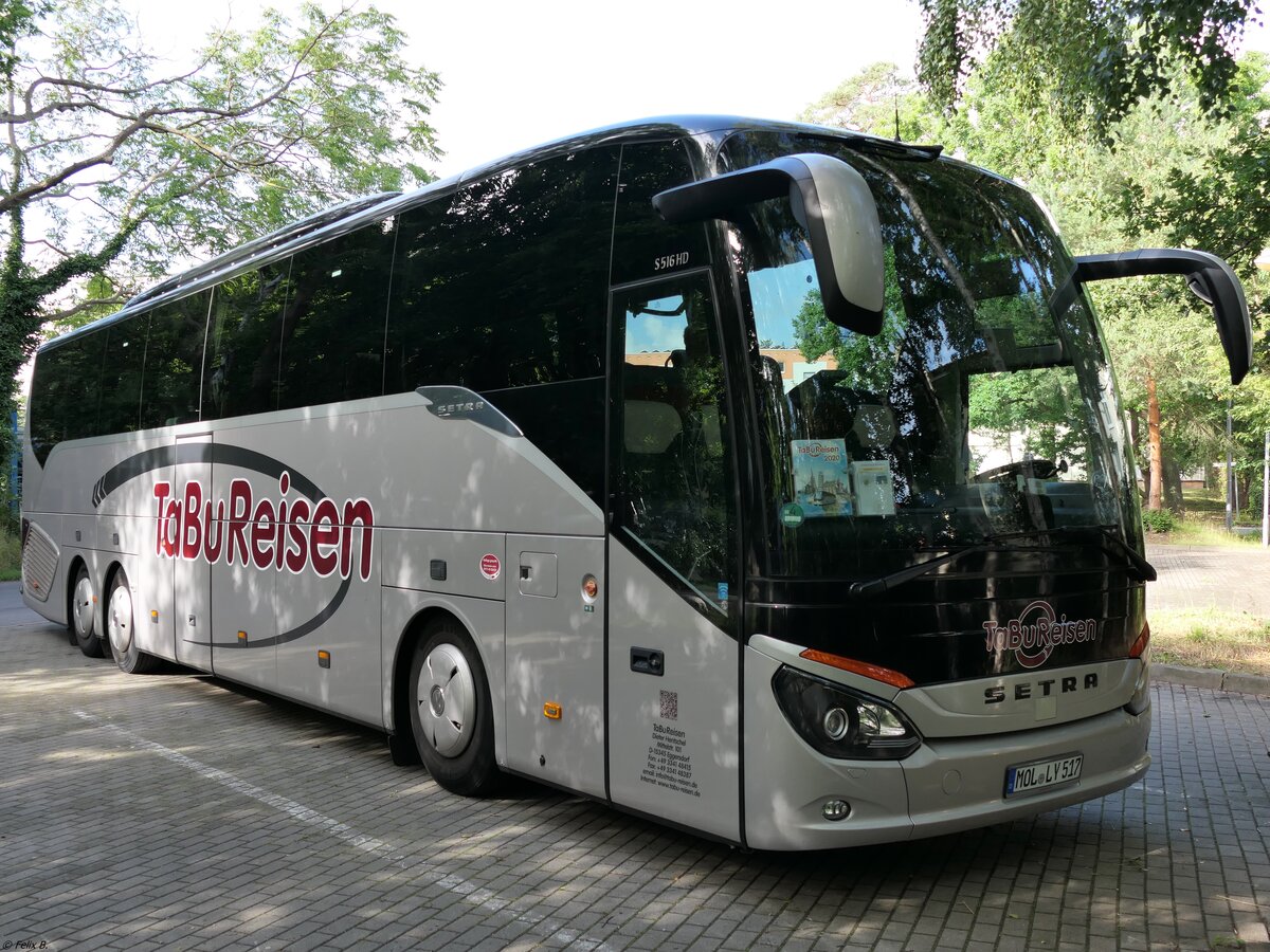 Setra 516 HD von Tabu Reisen aus Deutschland in Binz.