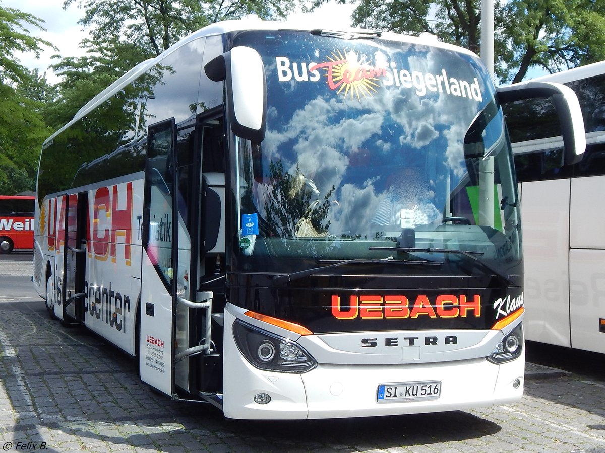 Setra 516 HD von Uebach aus Deutschland in Berlin.