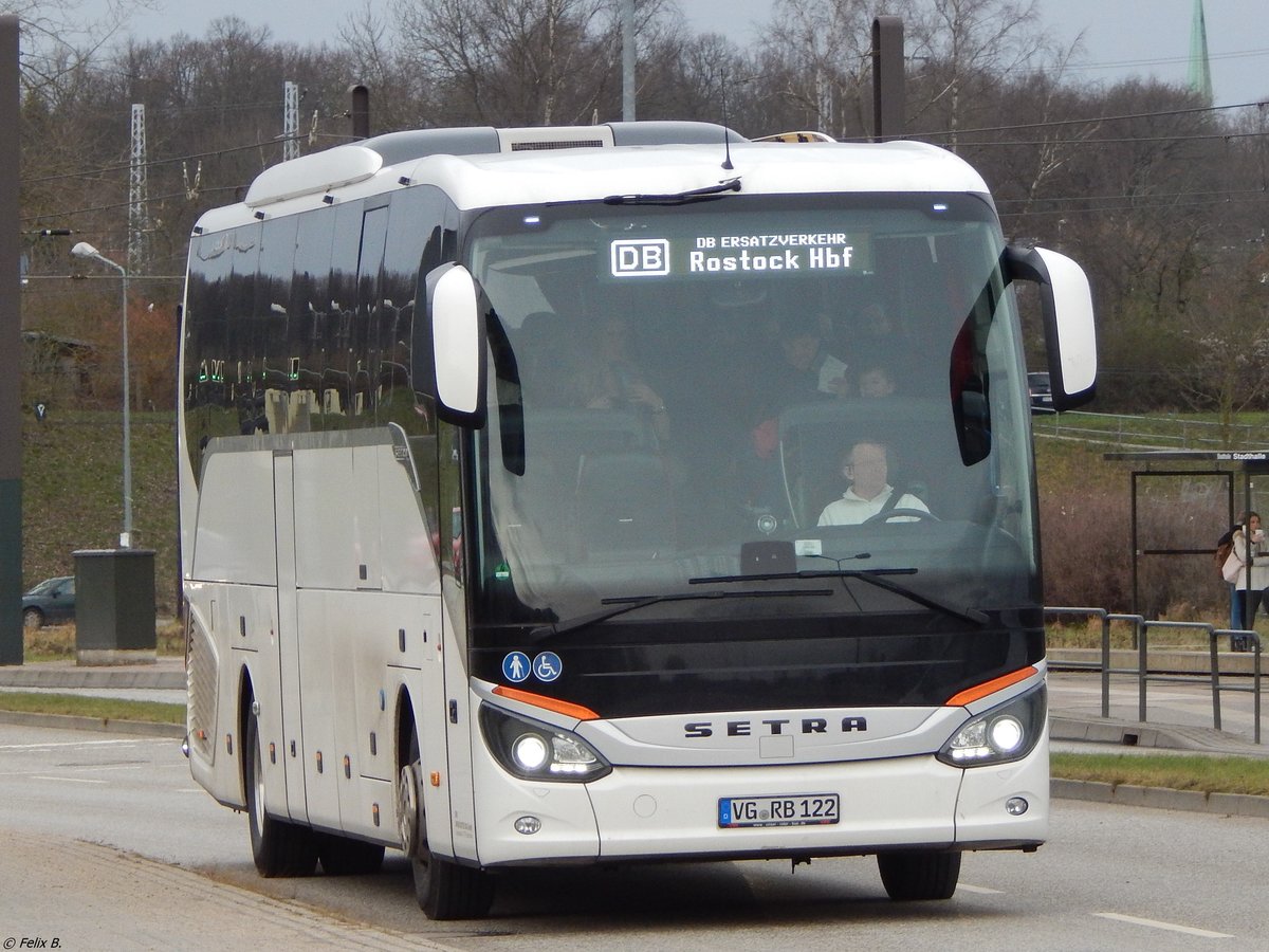 Setra 516 HD von URB aus Deutschland in Rostock