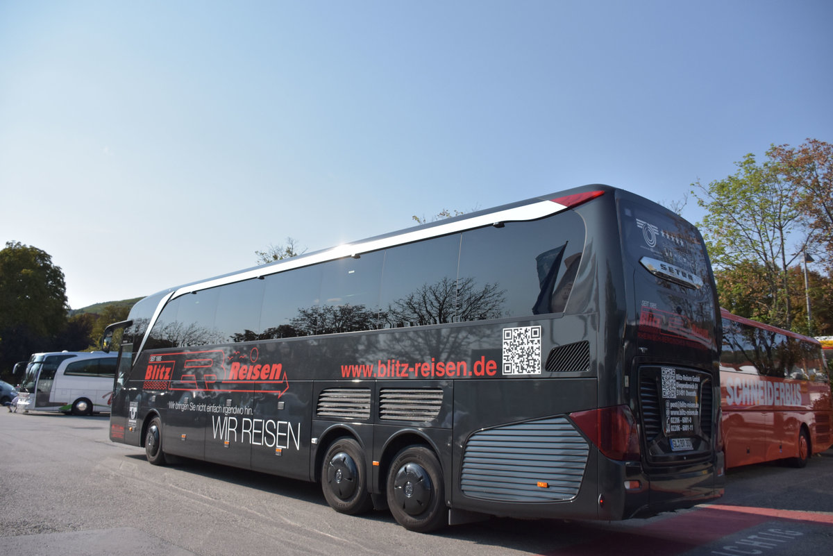 Setra 516 HDH von Blitz Reisen aus der BRD 2017 in Krems.