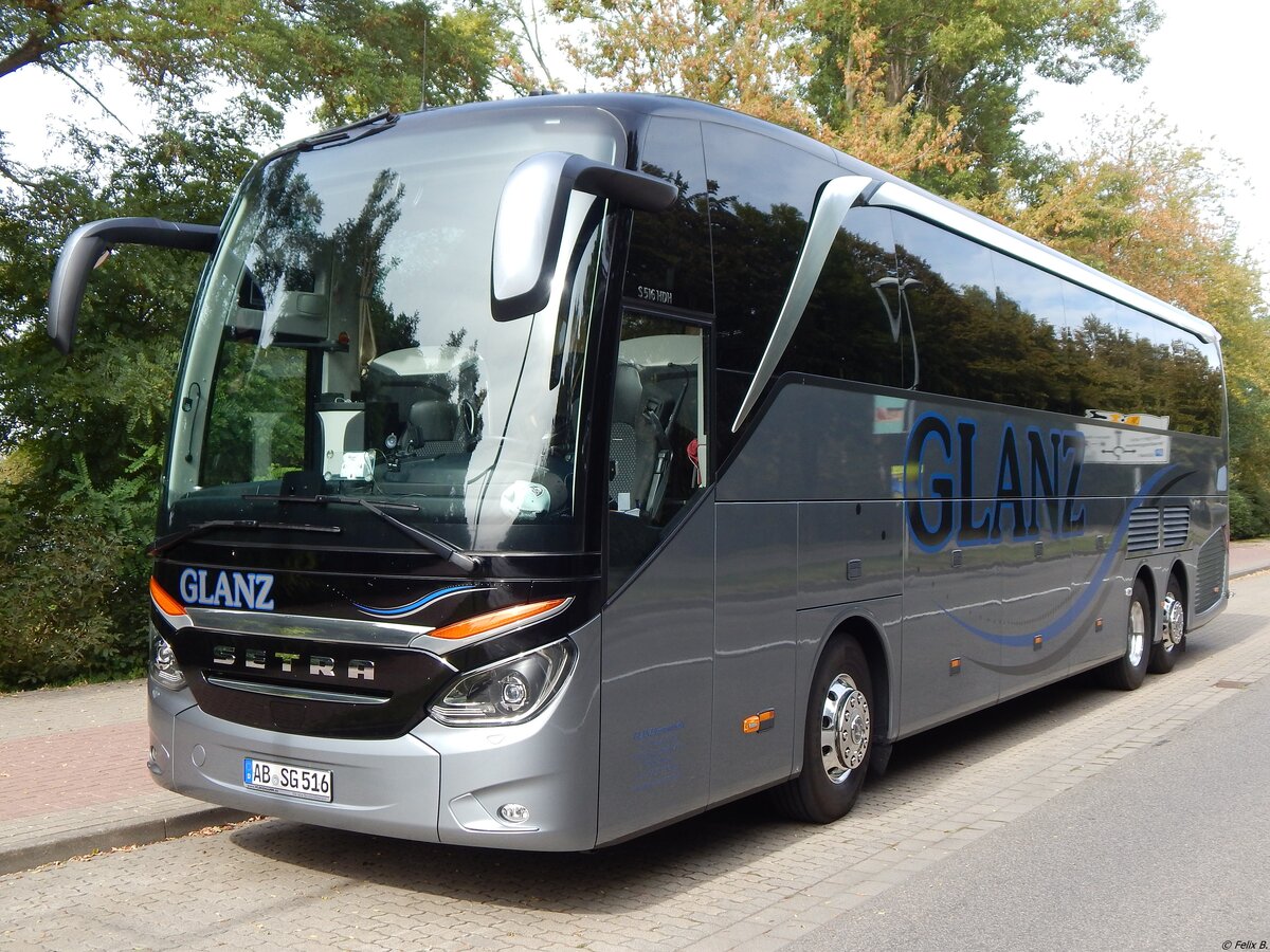 Setra 516 HDH von Glanz aus Deutschland in Waren.