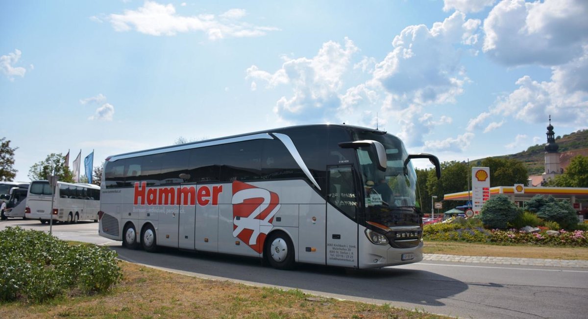 Setra 516 HDH von HAMMER Reisen aus �sterreich 2017 in Krems.