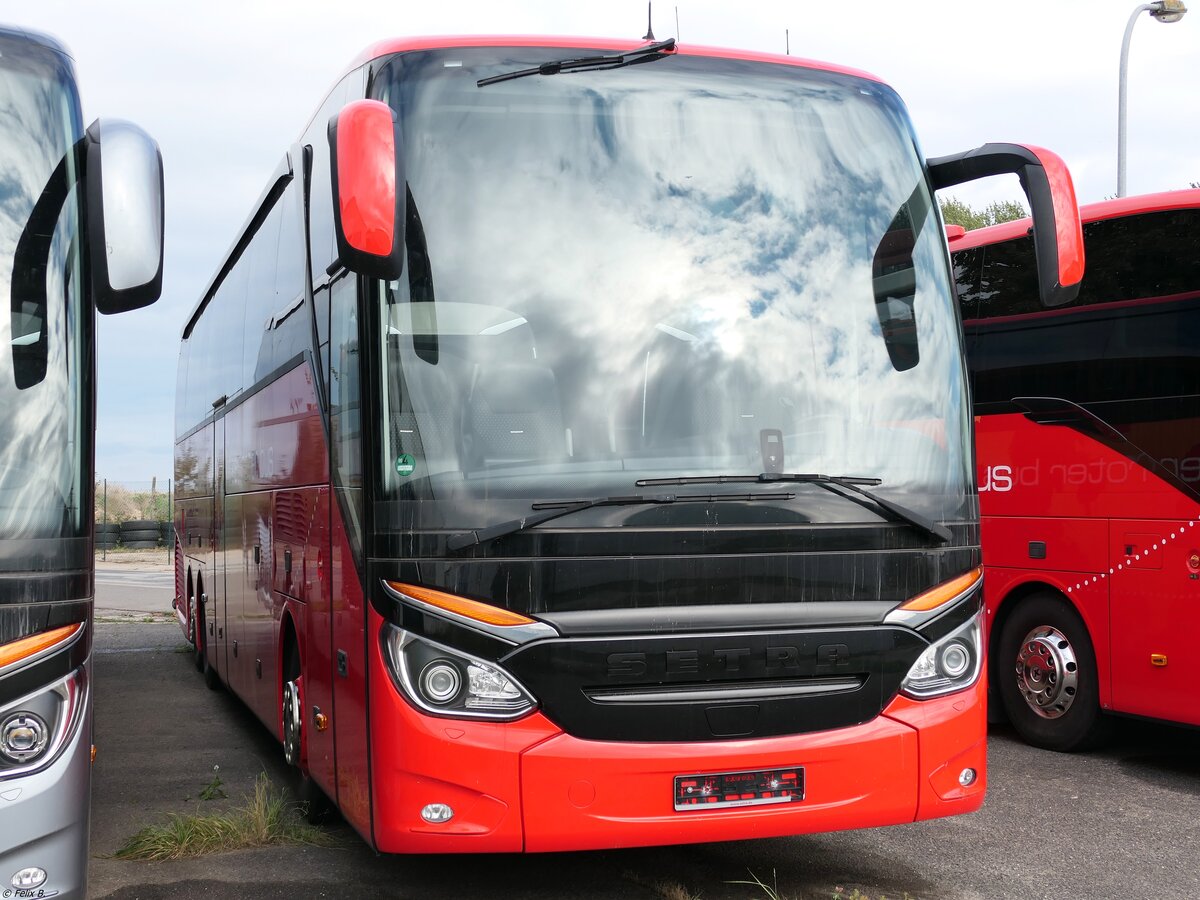 Setra 516 HDH von URB aus Deutschland in Ueckermünde.