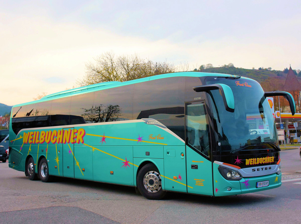 Setra 517 HD von WEILBUCHNER Reisen aus �sterreich in Krems.