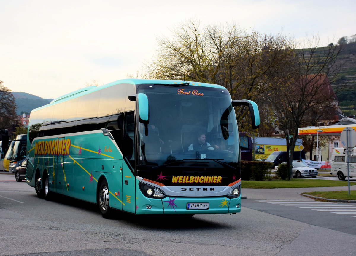 Setra 517 HD von WEILBUCHNER Reisen aus �sterreich in Krems.
