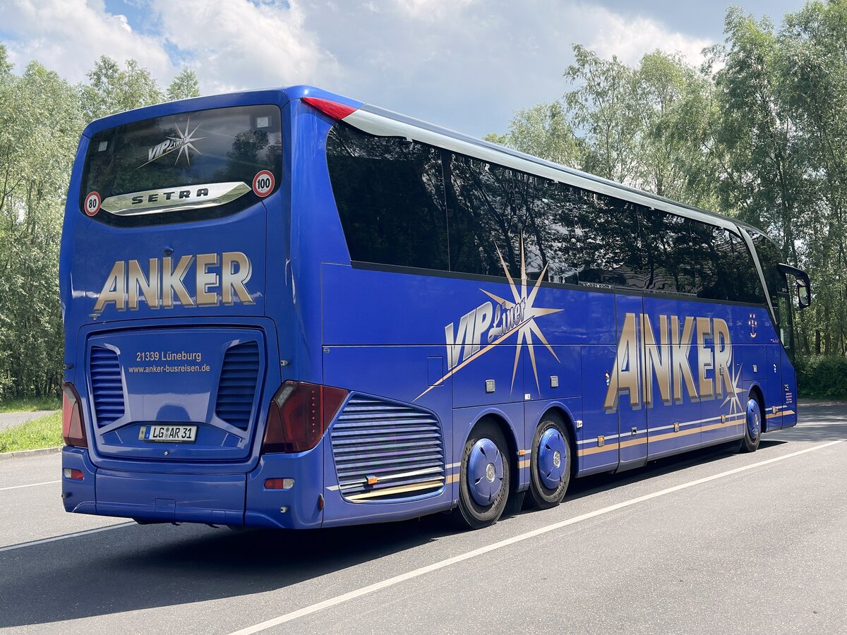 Setra 517 HDH von Anker aus Deutschland in Plau am See.