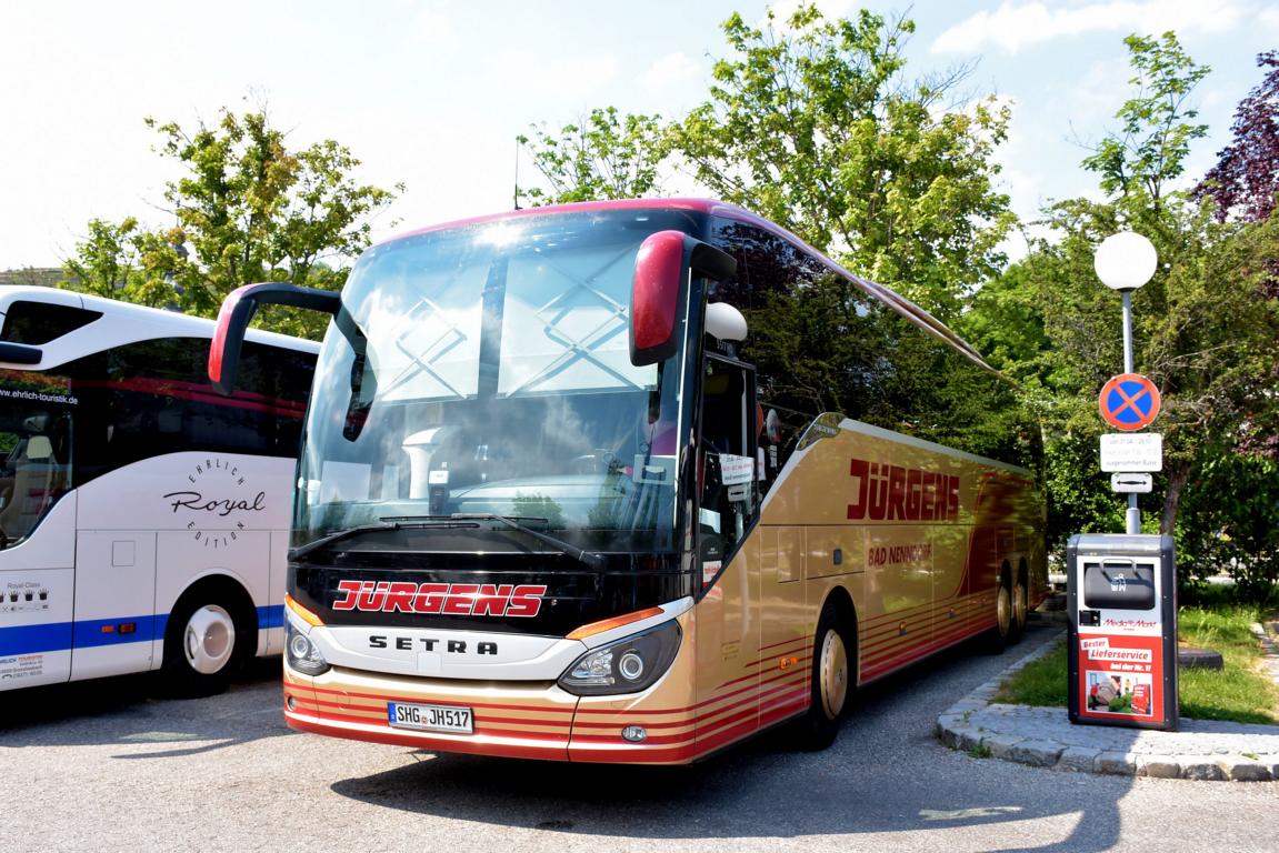 Setra 517 HDH von J�RGENS Reisen aus der BRD.