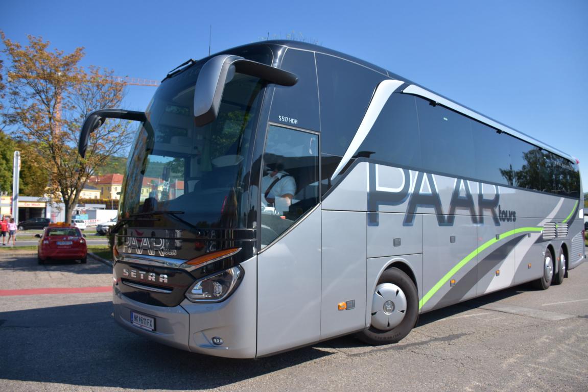 Setra 517 HDH von Paar Reisen aus �sterreich 2017 in Krems.