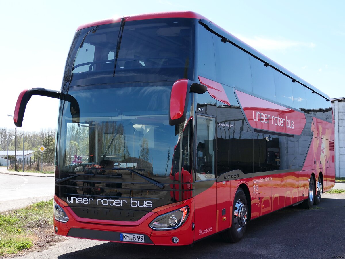 Setra 531 DT von URB aus Deutschland in Ueckermünde.