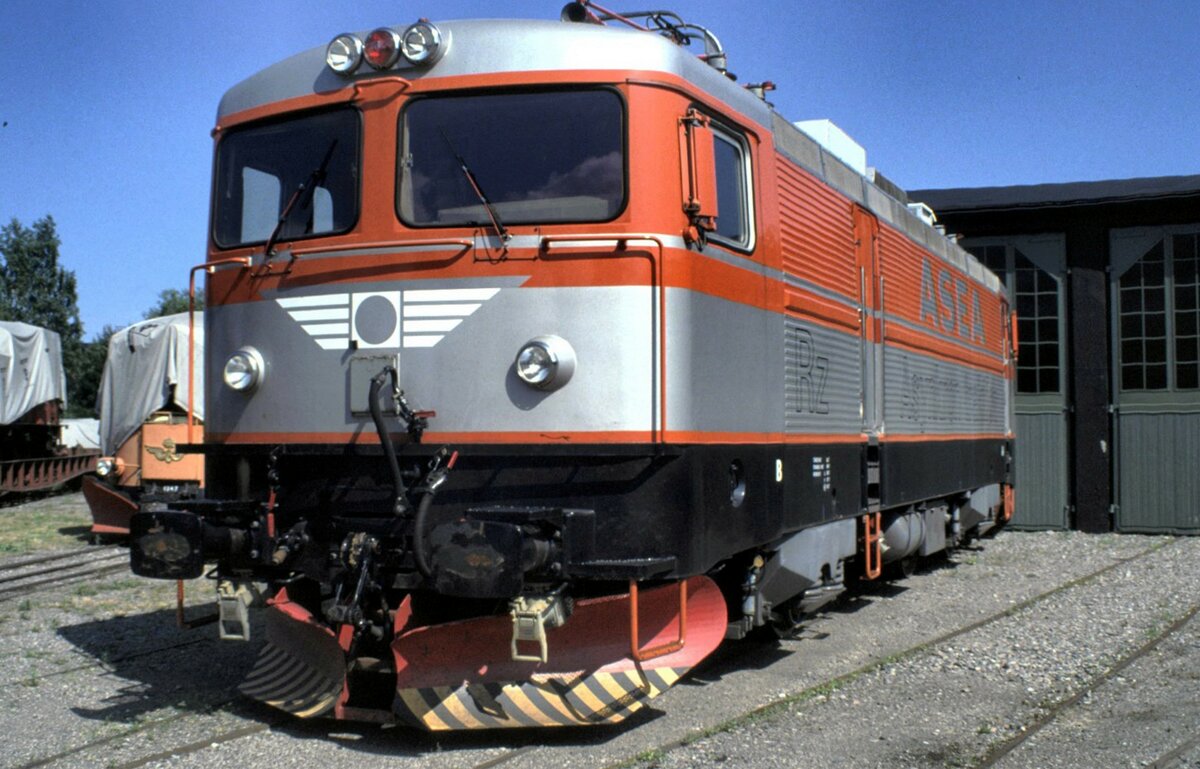 SJ Rz von Asea im Eisenbahnmuseum Gävle am 10.08.1994.