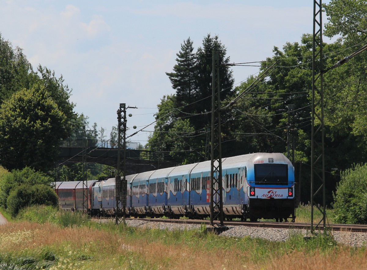  Ski Austria Rail Jet  am 28. Juni 2014 bei bersee.