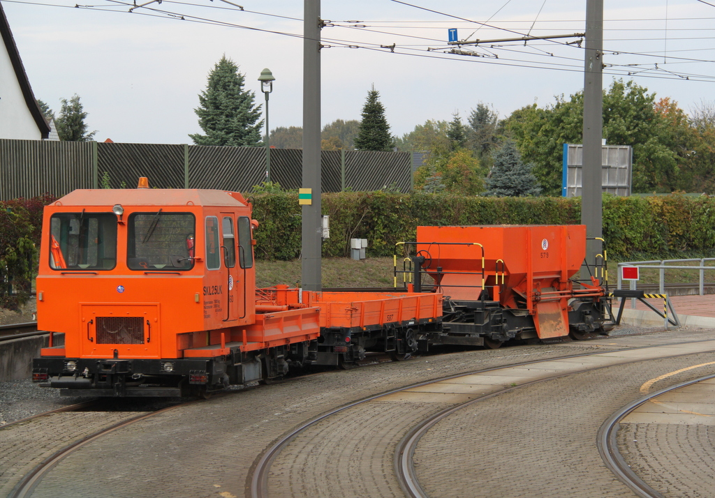 SKL 25 LK Nr. 560 stand am Nachmittag des 14.10.2016 abgestellt auf dem RSAG-Betriebshof an der Hamburger Str. in Rostock