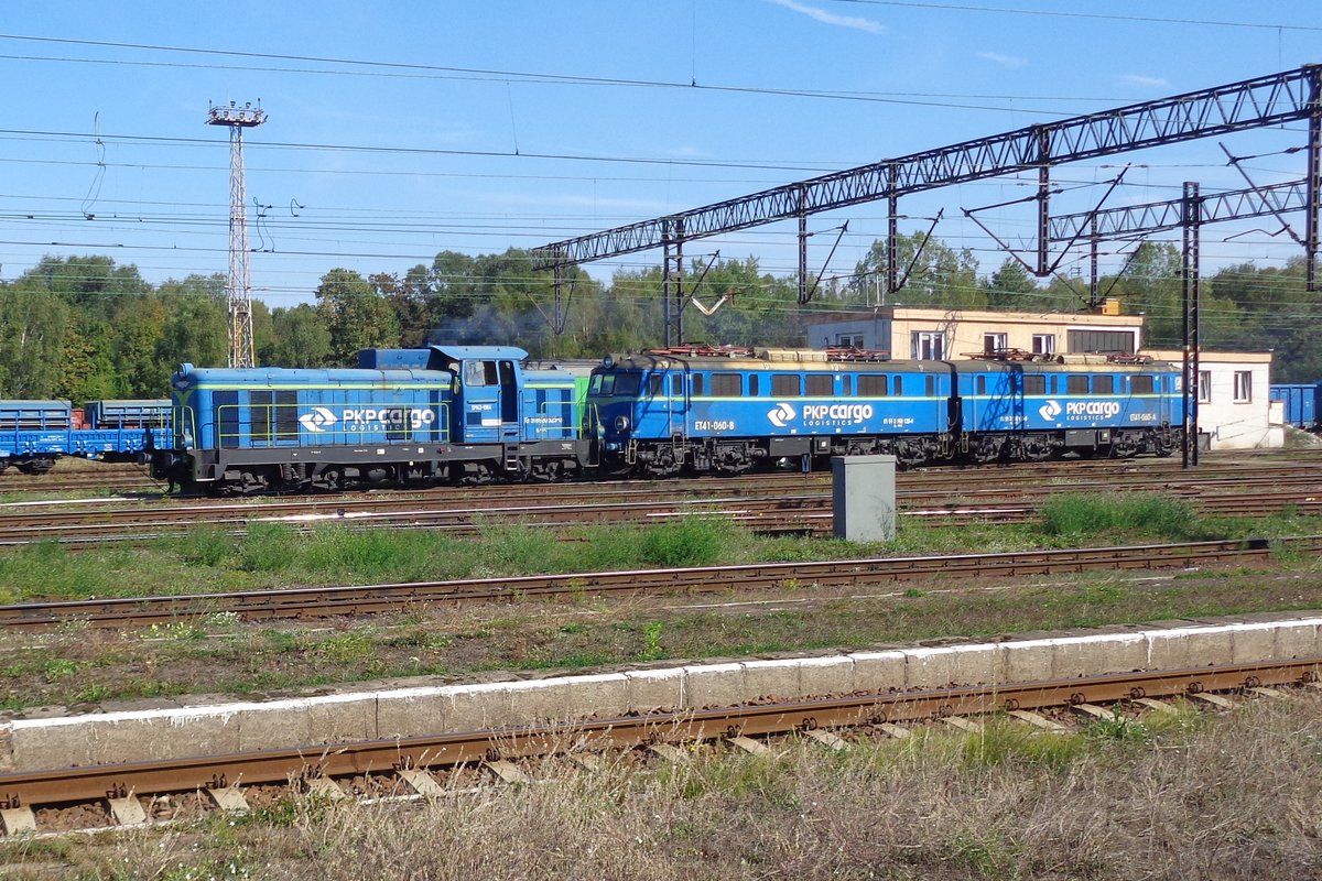 SM42-1064 rangiert in Wegliniec, 17 September 2018. 