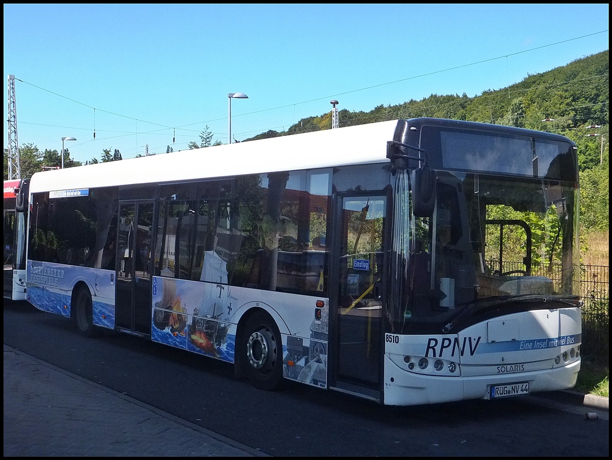 Solaris Urbino 12 der RPNV in Sassnitz.