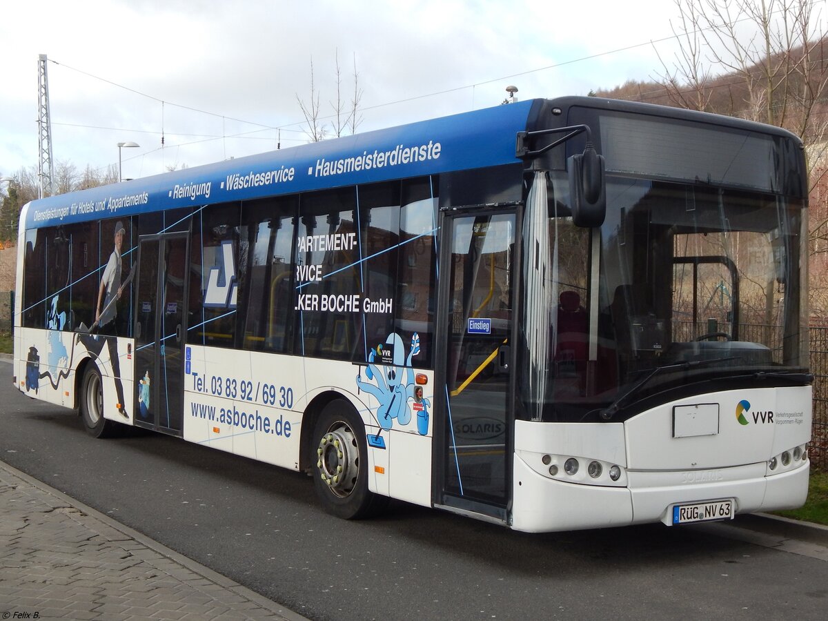 Solaris Urbino 12 der VVR in Sassnitz.