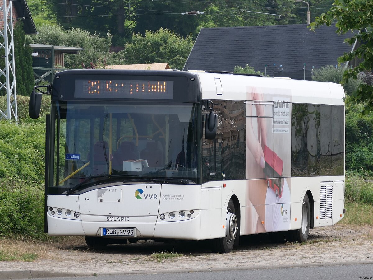 Solaris Urbino 12 der VVR in Sassnitz.