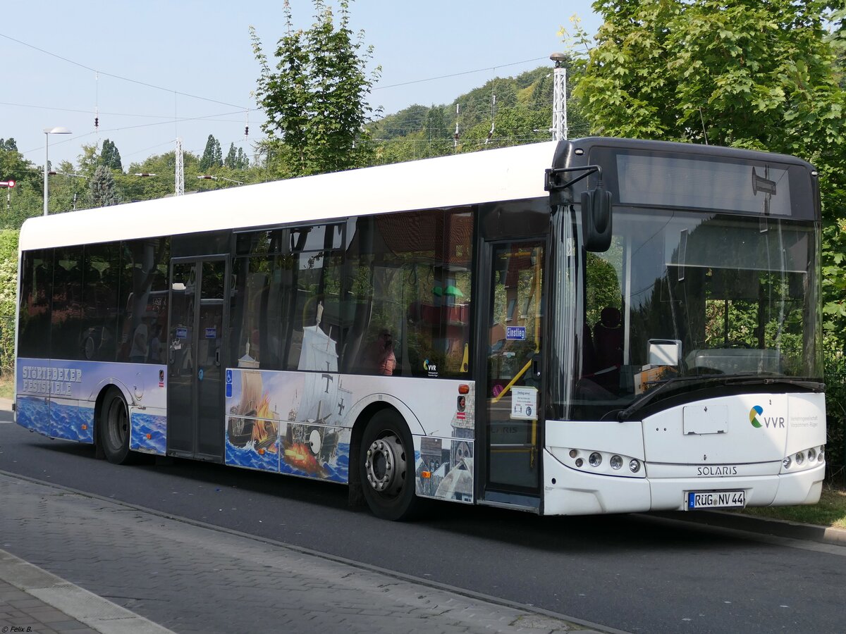 Solaris Urbino 12 der VVR in Sassnitz. 