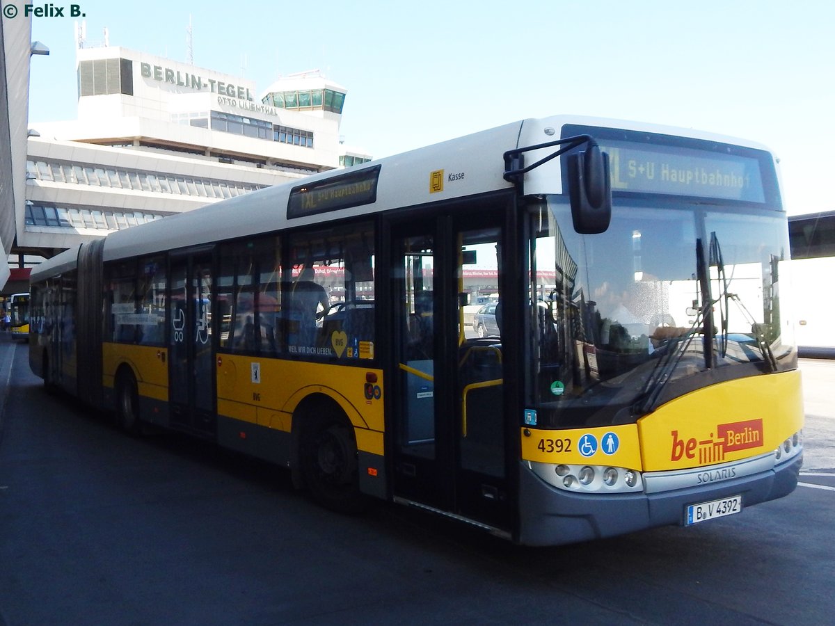 Solaris Urbino 18 der BVG in Berlin.