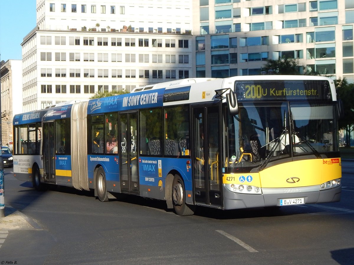 Solaris Urbino 18 der BVG in Berlin.