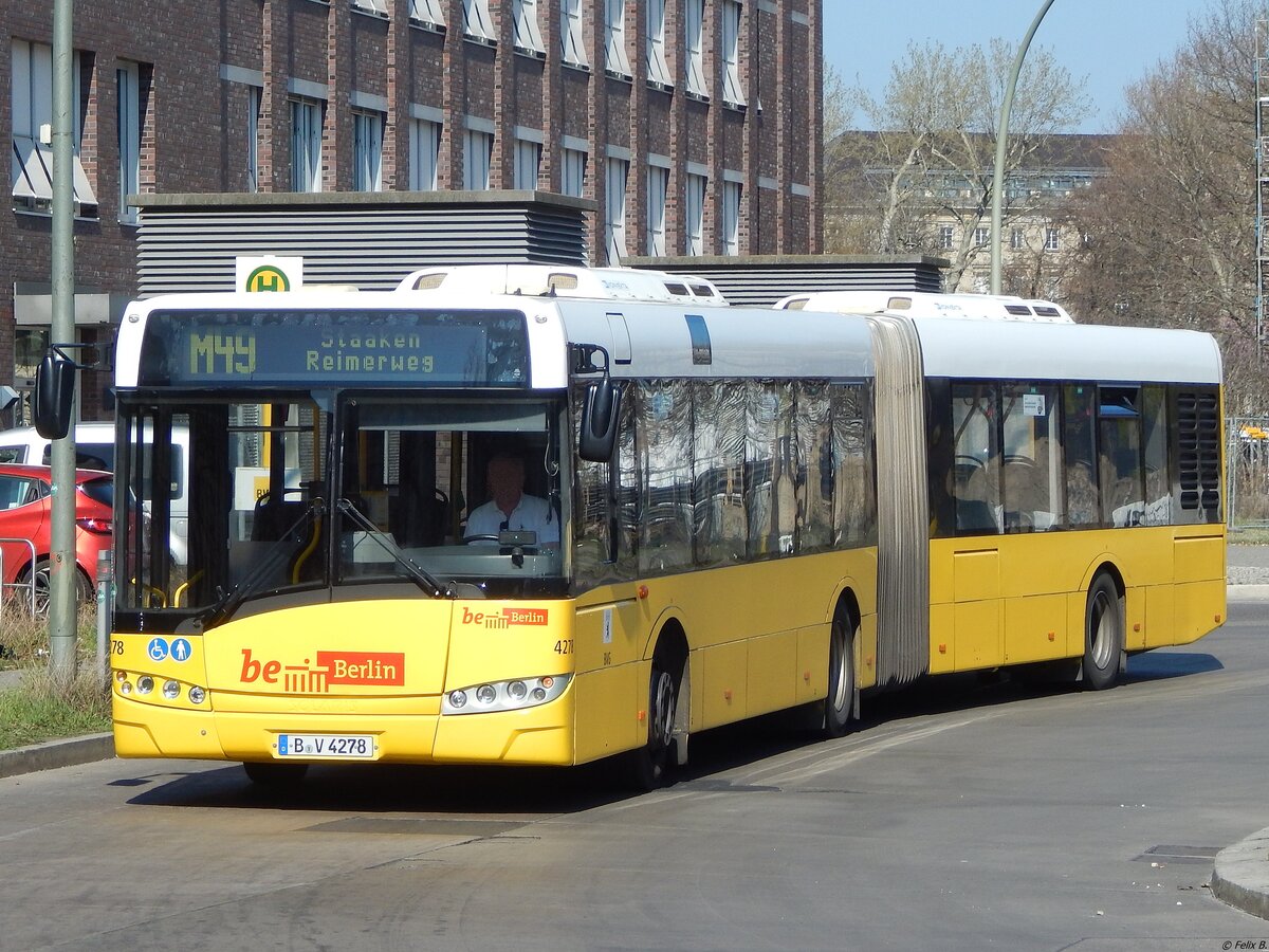 Solaris Urbino 18 der BVG in Berlin.