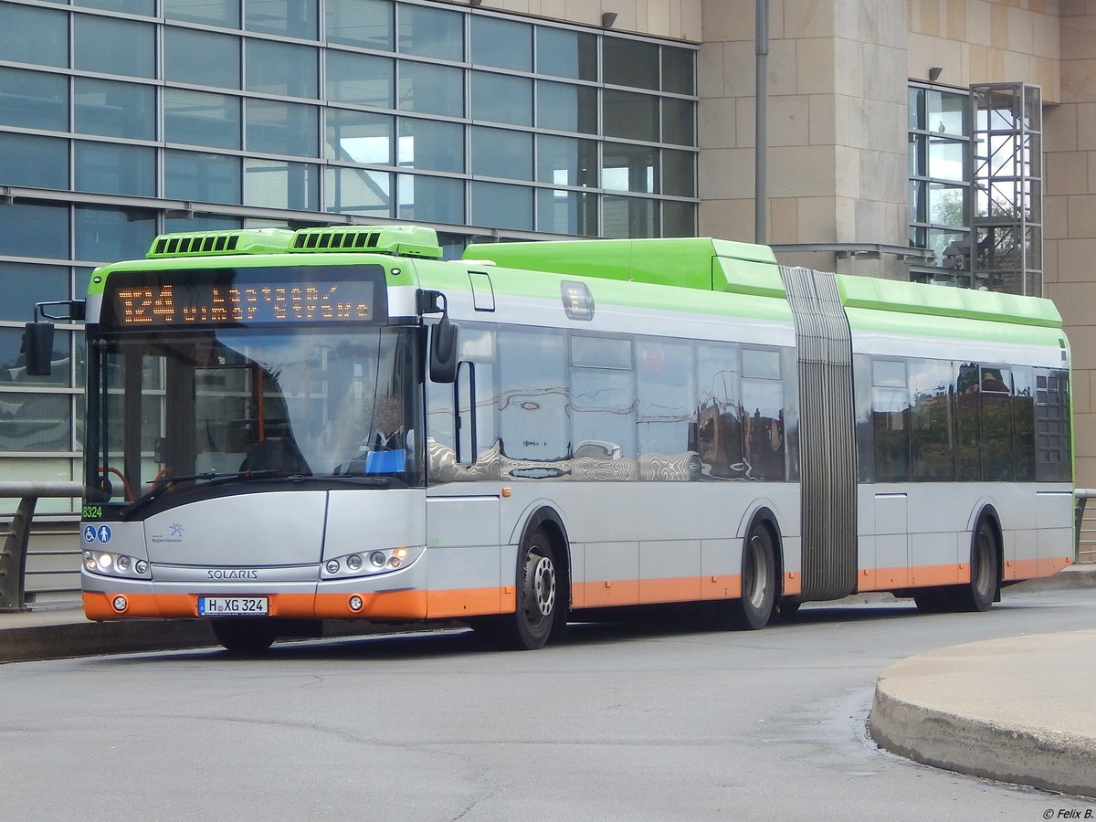 Solaris Urbino 18 Hybrid der ÜSTRA in Hannover.