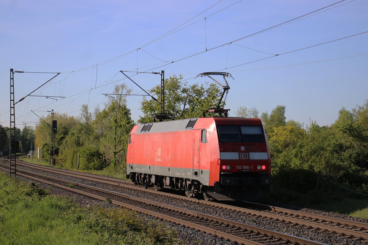Solofahrt für 152 066 durch Kaarst-Broicherseite am 24 April 2026.