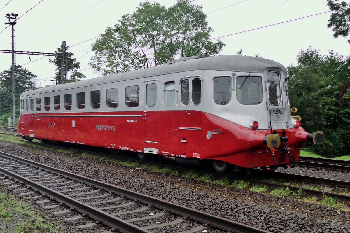 Sonderfahrt für M 260 001 durch Hranice nad Morave am 24 september 2017.