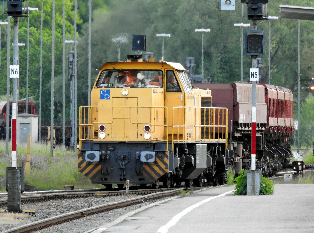 Spitzke Rangier- und Streckenlok in Kempten am 26.05.2016.