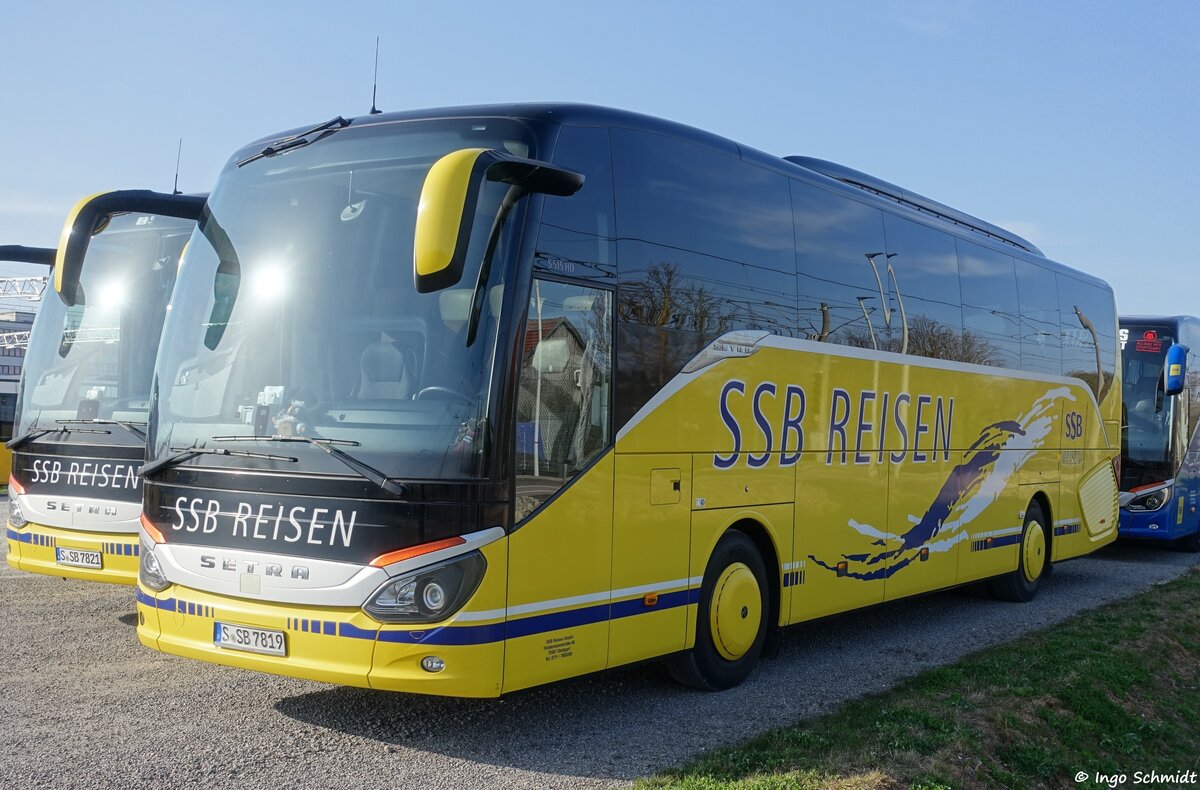 SSB Reisen aus Stuttgart | Nr. 7819 | S-SB 7819 | Setra 515 HD | 27.03.2020 in Stuttgart