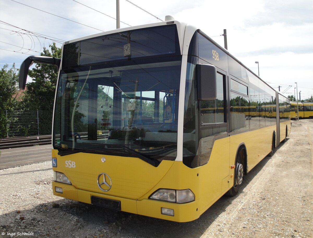 Stuttgarter Straßenbahnen (SSB) | Nr. 7055 | S-SB 7055 | Mercedes-Benz Citaro G | 26.07.2015 in Stuttgart