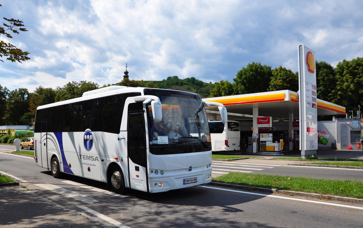 Temsa MD9 von Temsa Deutschland in Krems gesehen.