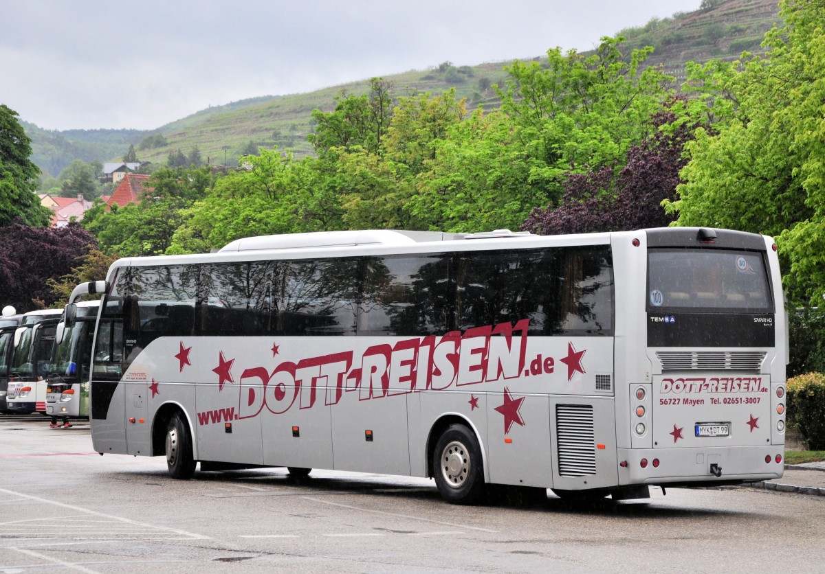 Temsa Safari HD von Dott Reisen aus Deutschland am 7.Mai 2014 in Krems gesehen.