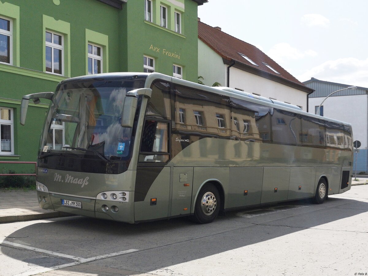 Temsa Safari HD von Plauer Busbetrieb M. Maaß aus Deutschland in Neubrandenburg.