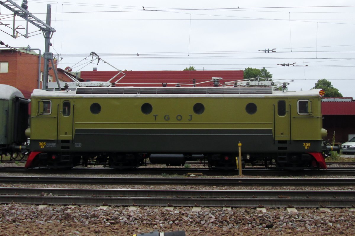 TGOJ Bt 305 steht am 12 September 2015 in Gvle.