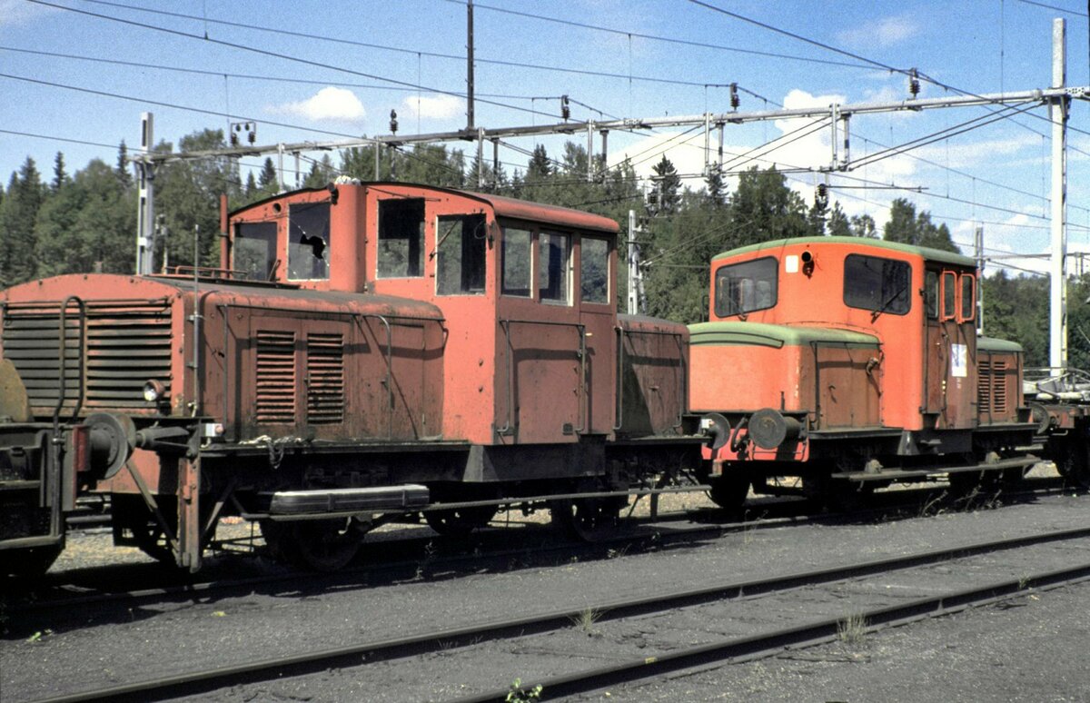 TGOJ Z 4 im TGOJ Eisenbahnmuseum Grängesberg am 02.08.1994.