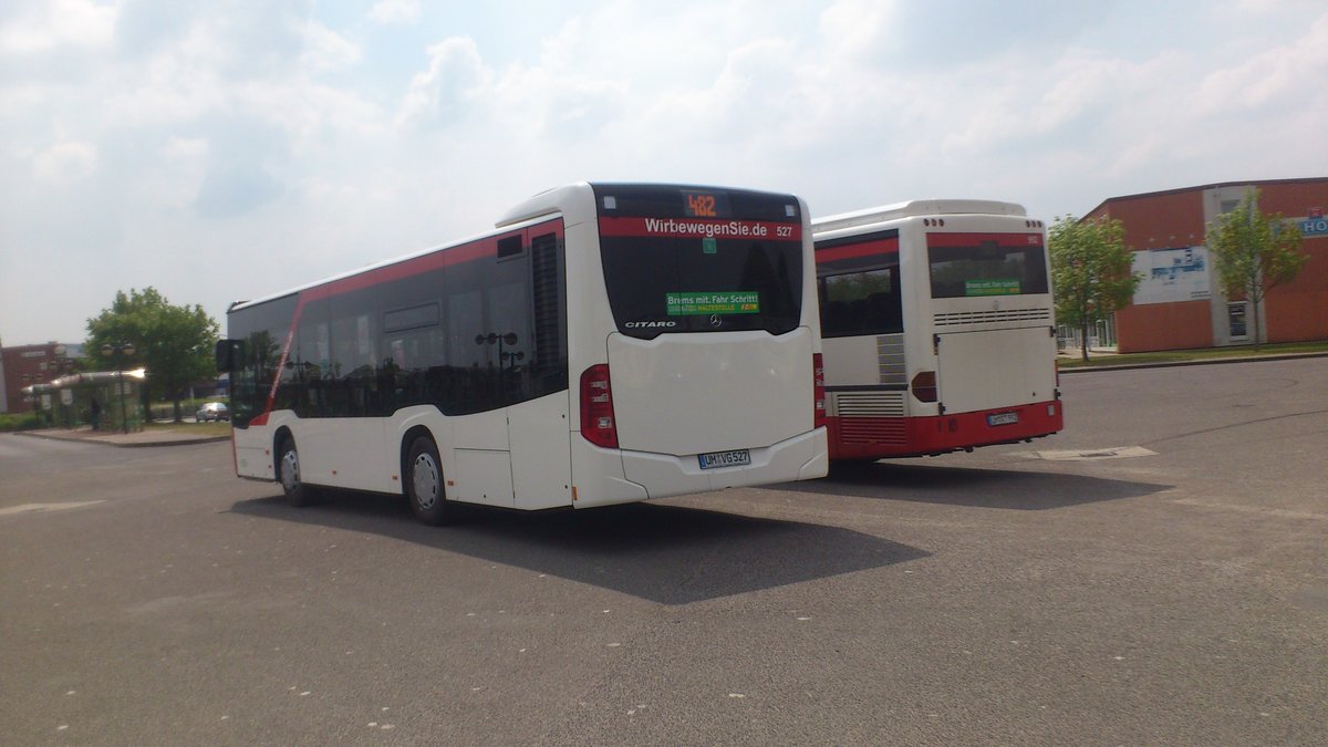 ....UM VG 527 der Citaro k wartet auf die weiterfahrt im Stadtverkehr von Schwedt