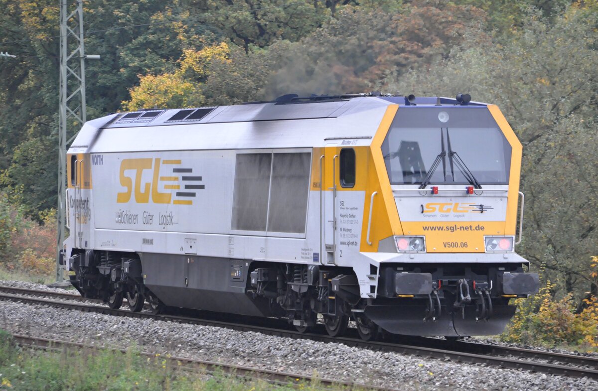 V 500.06 Voith CC 40 Maxima in Westerstetten am 07.10.2010.