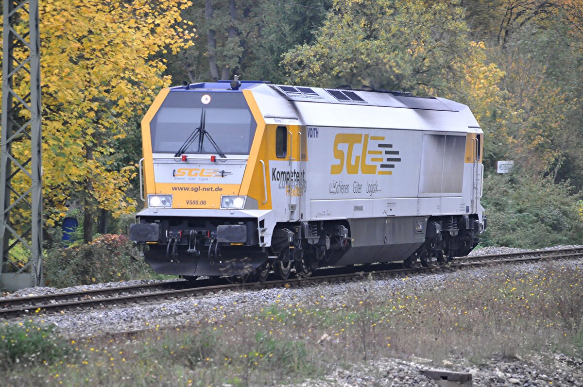 V 500.06 Voith CC 40 Maxima in Westerstetten am 07.10.2010.