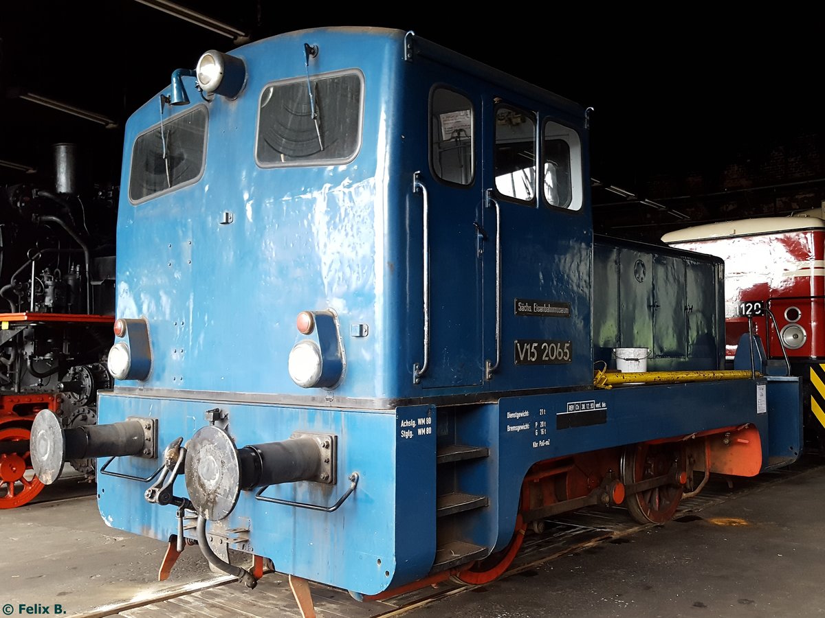 V15 2056 in Chemnitz im Eisenbahnmuseum