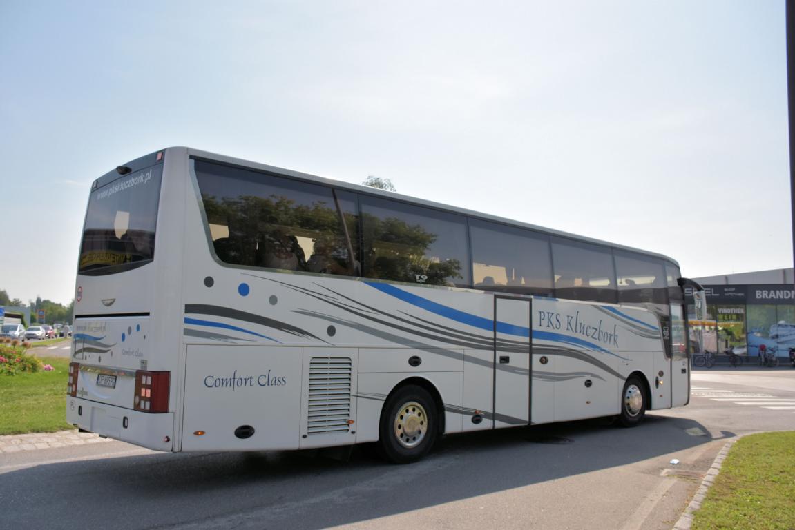 Van Hool T915 Acron von PKS Kluczbork Reisen aus PL 2018 in Krems.