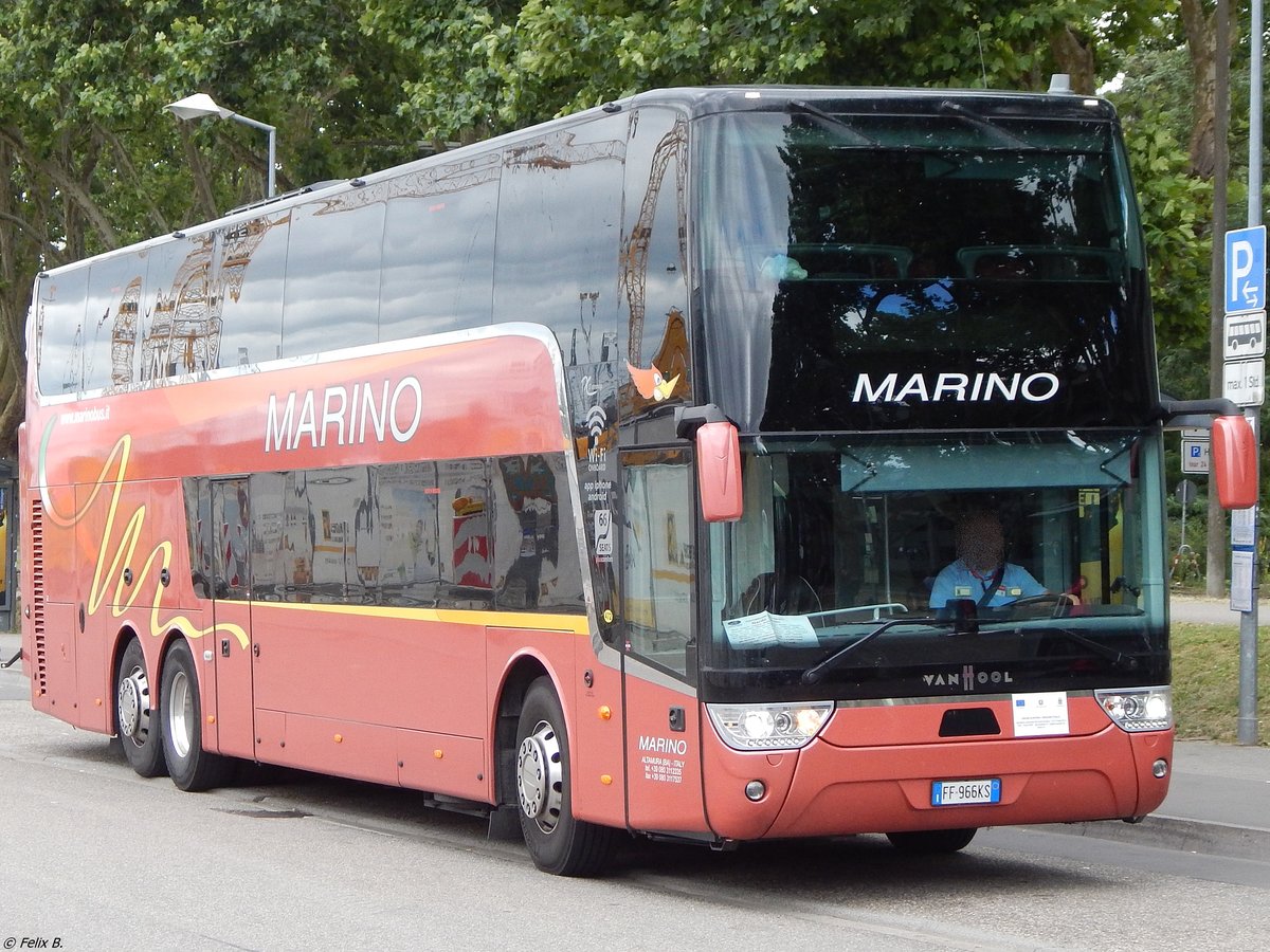 Van Hool TX27 von Marino aus Italien in Karlsruhe.