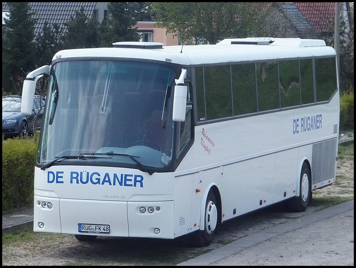 VDL Bova Futura von De R�ganer aus Deutschland in Sassnitz.