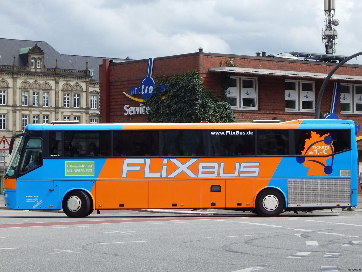 VDL Bova Futura von FlixBus/Dus-Bus aus Deutschland in Hamburg.