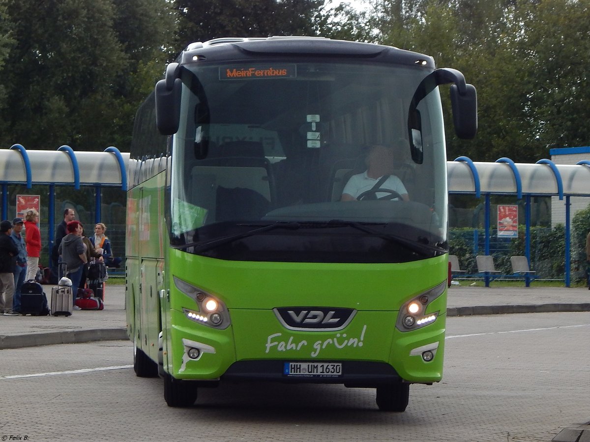 VDL Futura von Flixbus/KDE Reisen aus Deutschland in Rostock.