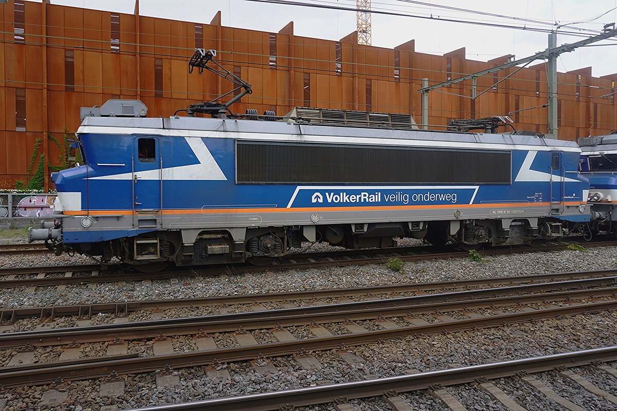 Volker Rail 7143 wird am 8 Mai 2026 in Tilburg fotografiert.